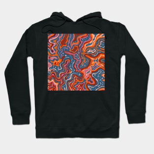 Amaranth Purple Alloy Orange Red Inkscape Hoodie